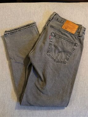 Levi’s 501 Jeans Original “Walk Down Broadway” - Men - W30, L30 - light grey
